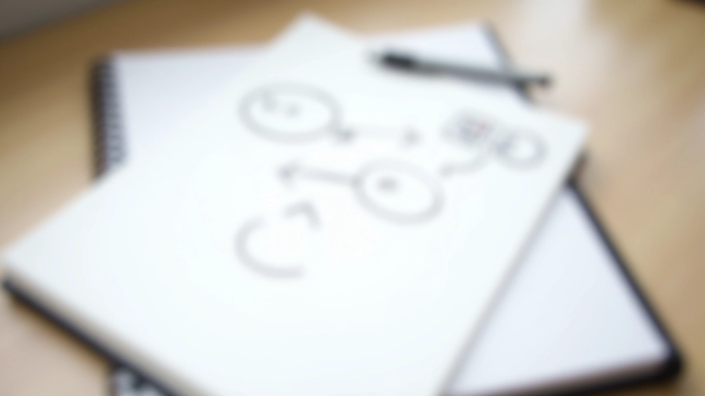 Whiteboard sketch showing a simple three-step feedback framework with arrows connecting the steps